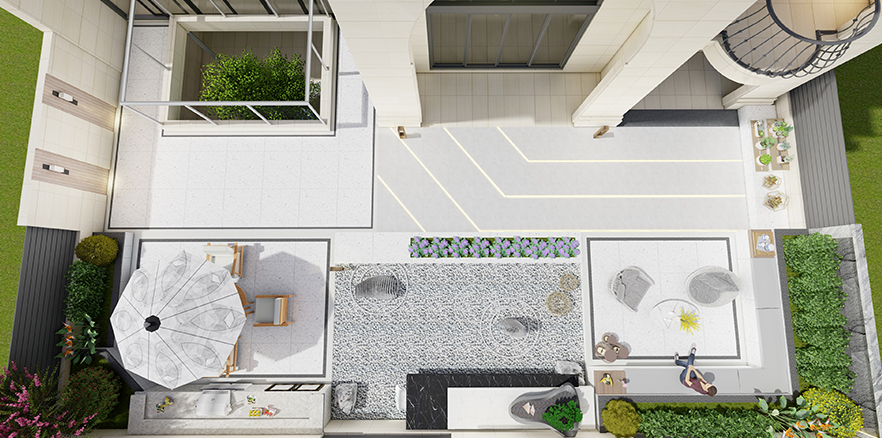 重庆好的庭院设计施工电话