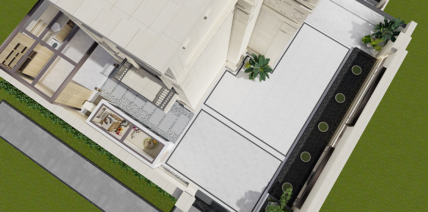 大学城好的庭院施工公司